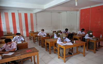 Pembelajaran Tatap Muka terbatas (PTM di SMK INFORMATIKA BINA GENERASI 2)